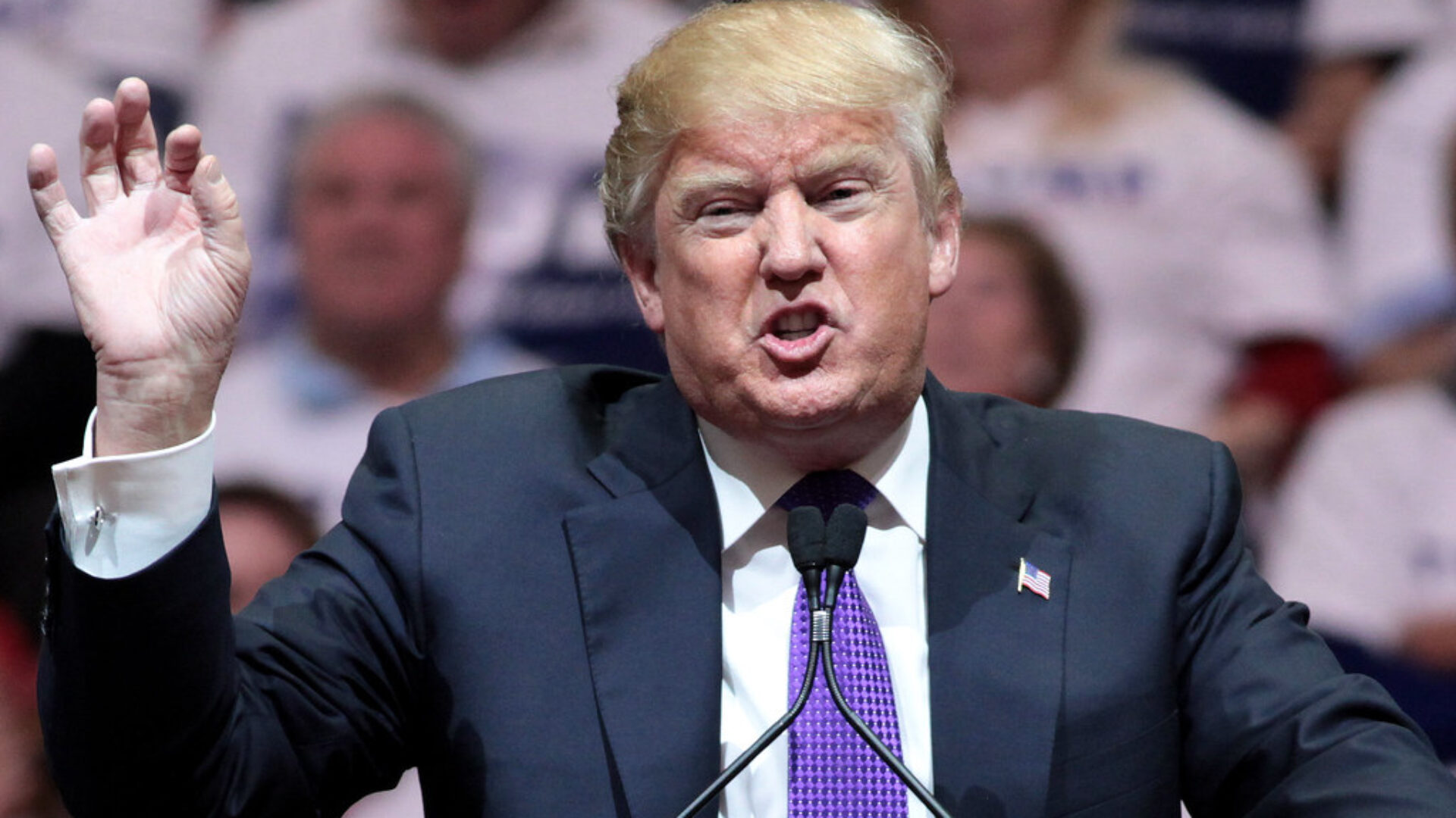 Prezydent USA Donald Trump. Fot. Flickr.