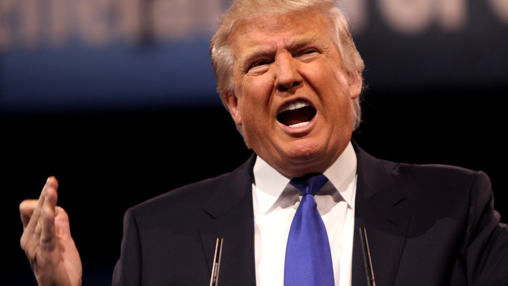 Prezydent USA Donald Trump.