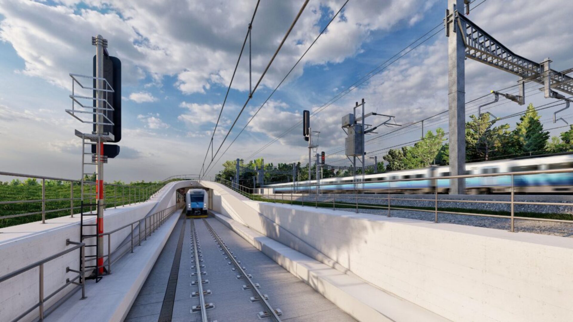 Tunel KDP pod Łodzią. Fot. CPK.