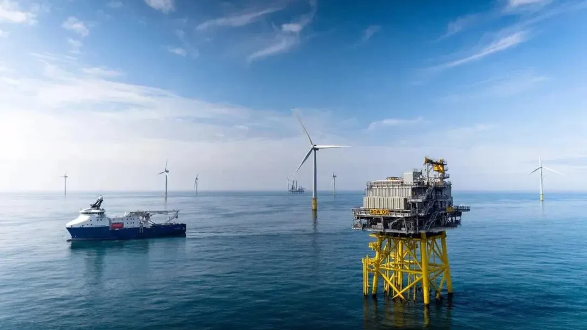 Morskie farmy wiatrowe. Fot. Equinor.