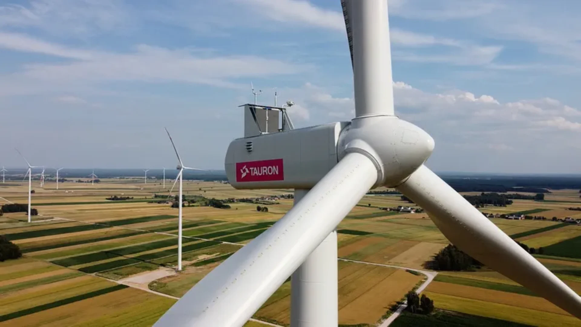 Farma wiatrowa. Fot. Tauron.