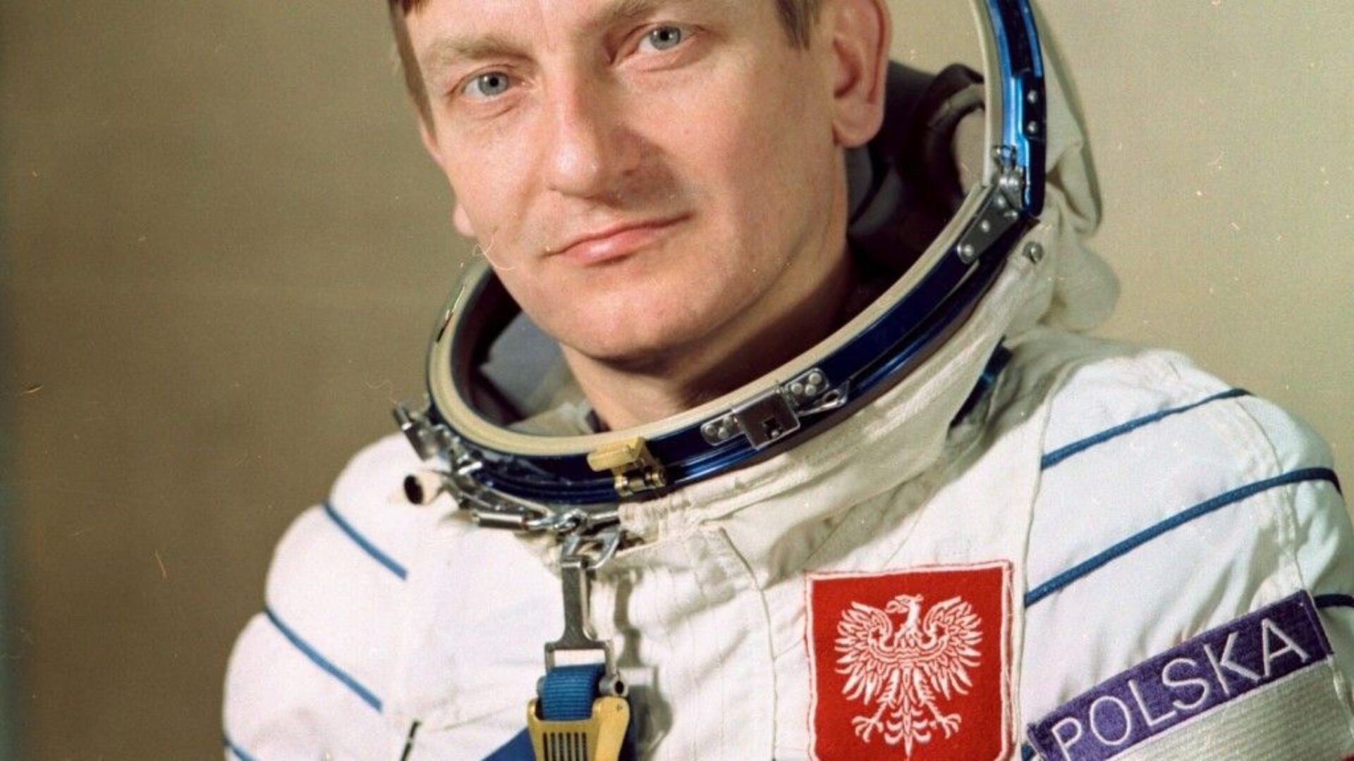 Mirosław Hermaszewski - pierwszy polski kosmonauta. Fot. Roskosmos.