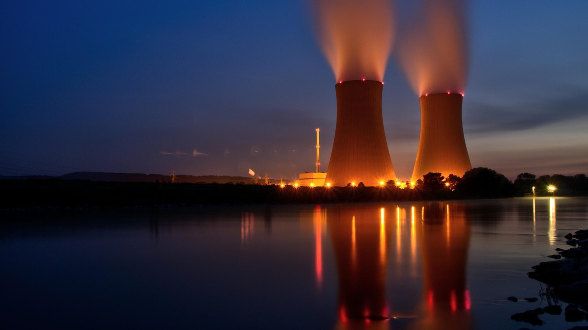 Elektrownia jądrowa. Fot. Pixabay.