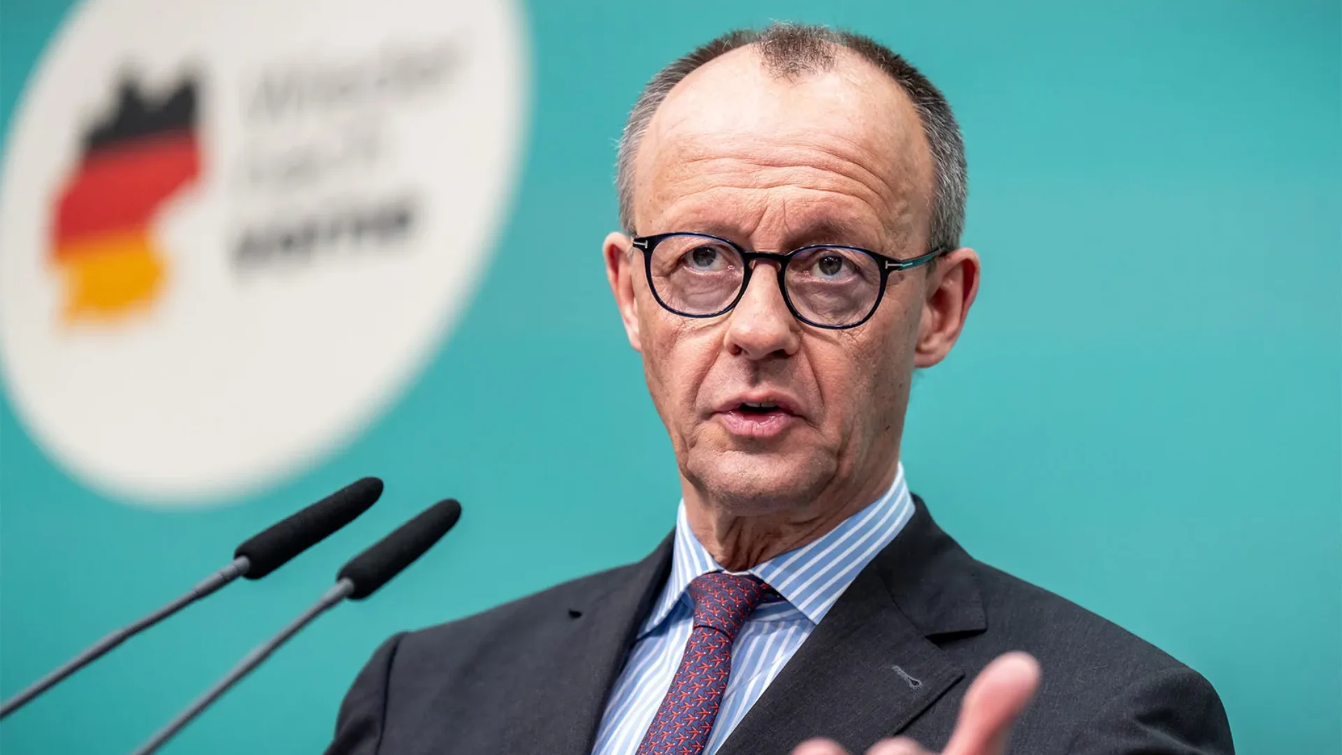 Kanclerz Niemiec Friedrich Merz. Fot. AP News.