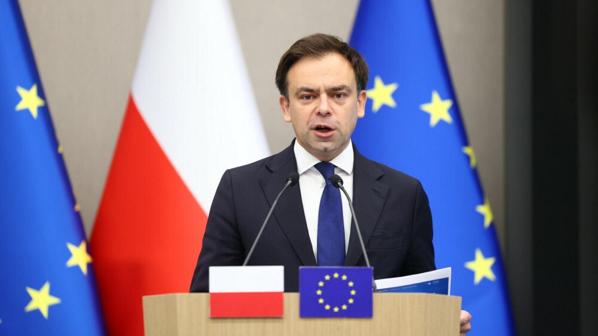 Minister finansów i gospodarki Andrzej Domański. Fot. Gov.pl.