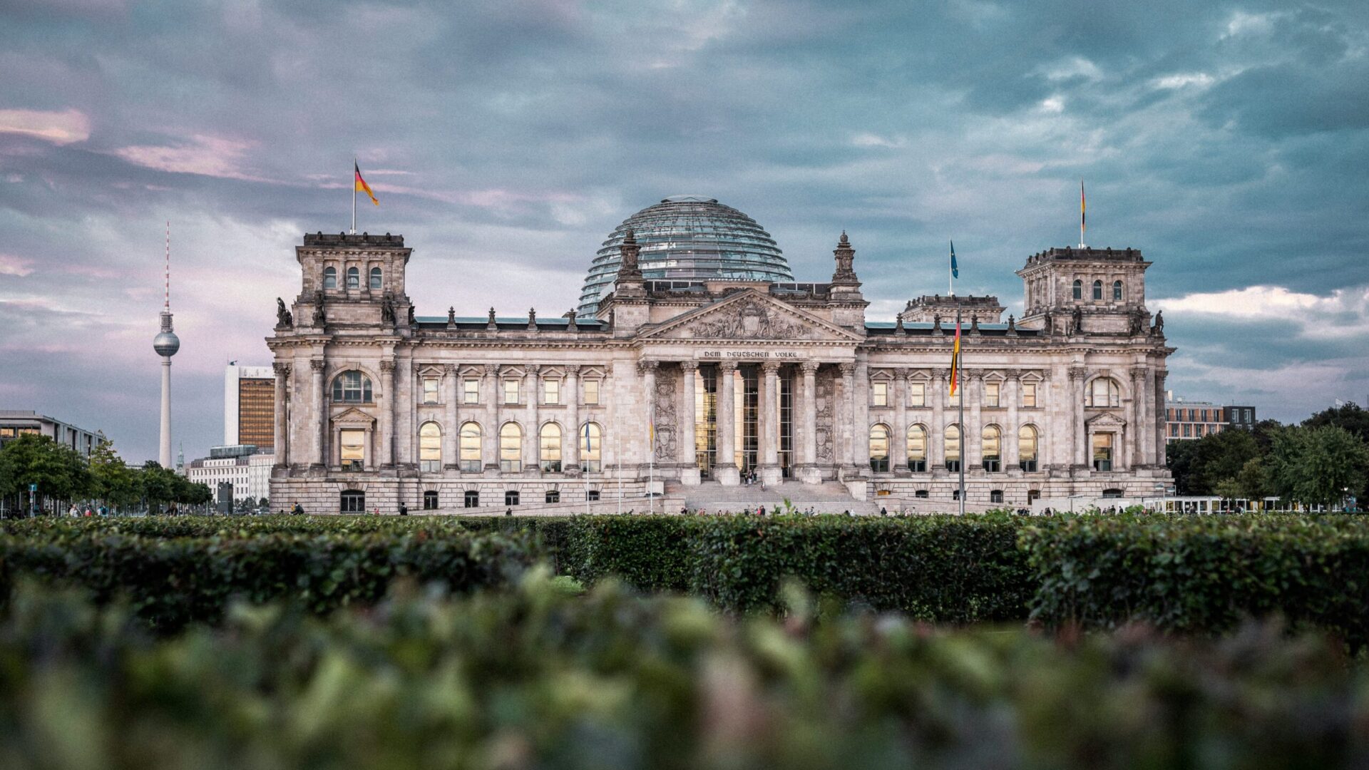 Niemiecki Bundestag. Fot. Unsplash.