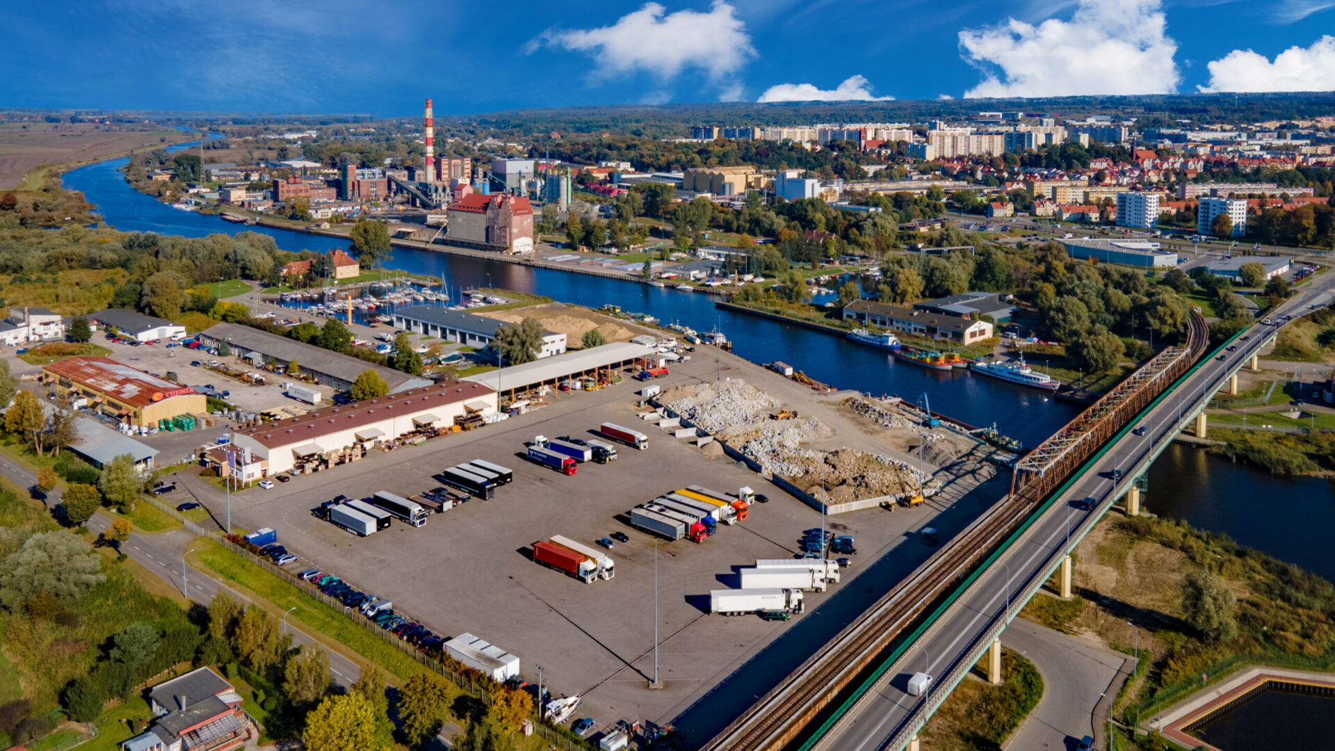 Port morski w Elblągu. Fot. Zarząd Portu Morskiego.