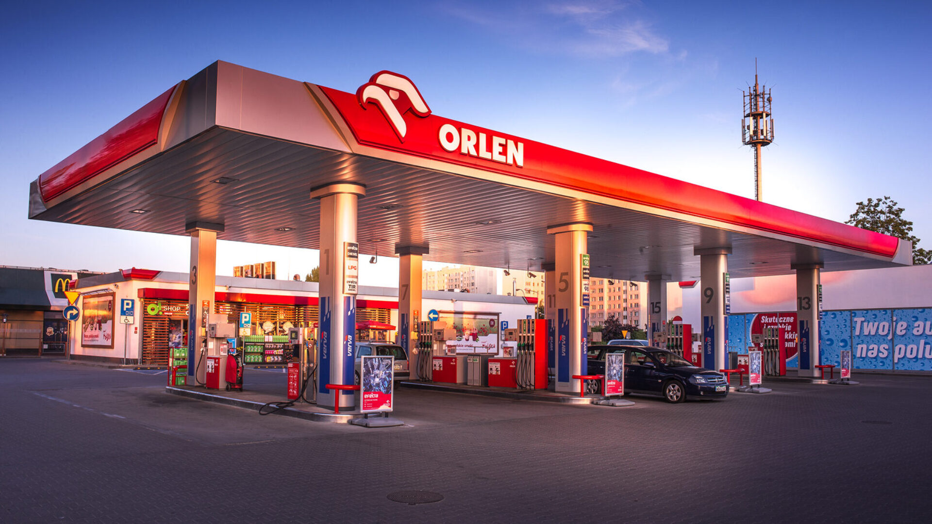 Stacja paliw Orlen. Fot. Orlen.