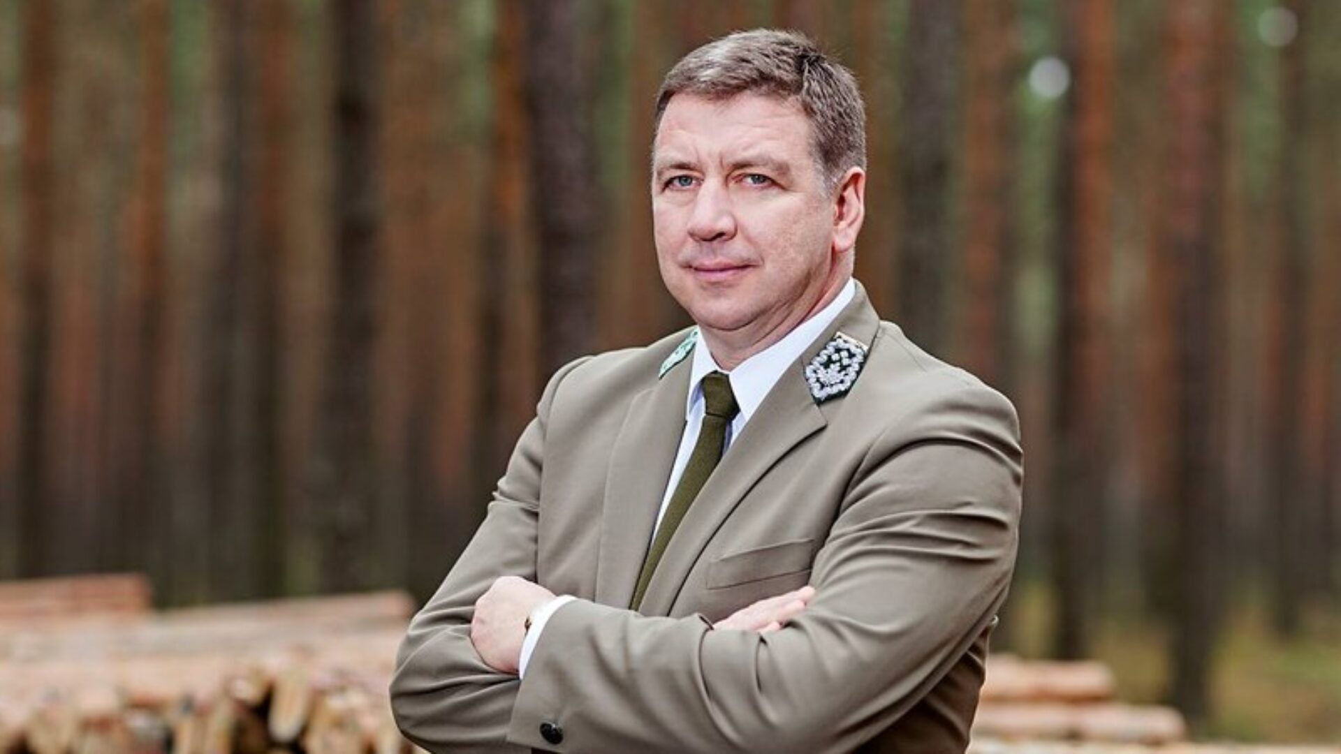 Dyrektor generalny Lasów Państwowych Adam Wasiak. Fot. Lasy Państwowe.